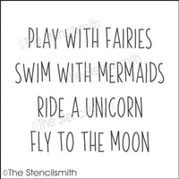 6936 - play with fairies - The Stencilsmith