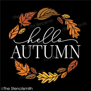 6938 - hello autumn - The Stencilsmith