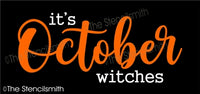 6964 - it's October witches - The Stencilsmith