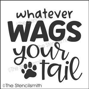 6983 - whatever wags your tail - The Stencilsmith