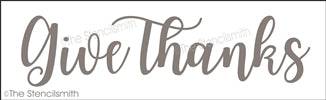 6984 - Give Thanks - The Stencilsmith