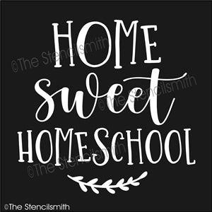6995 - home sweet homeschool - The Stencilsmith