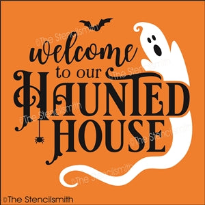 7013 - Welcome to our Haunted House - The Stencilsmith