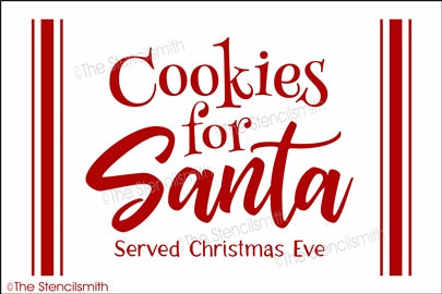 7046 - Cookies for Santa - The Stencilsmith