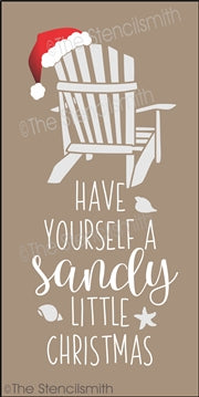7053 - have yourself a sandy little - The Stencilsmith