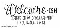 7071 - welcome-ish depends on (wine) - The Stencilsmith